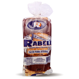 Pão de forma integral - Rabelo